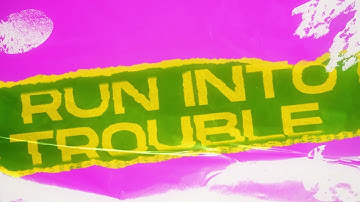 Alok & Bastille - Run Into Trouble (Official Lyric Video)