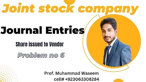 Joint stock Company (Problem # 6) | Share issued at discount | explained in URDU.B.com | BBA |