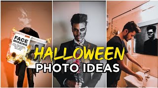 HALLOWEEN PHOTOSHOOT AND EDITING TUTORIAL | How to take pictures for Halloween. screenshot 1