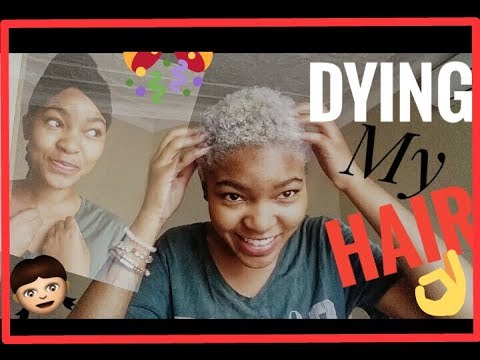 How To Dye Your Hair Grey Hair South African Youtuber