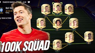 THE BEST 100K FIFA 22 SQUAD - FIFA 22 ULTIMATE TEAM