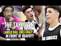 LaMelo Ball Goes ABSOLUTELY CRAZY w/ QUAVO Watchng! TAKES OVER FOR 24 POINT COMEBACK!!
