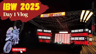 IBW 2025 Day 1 Experience | Pulsar Show, DJ Night & Rider Festival Vibes 🎶| Dream Bike Moments 🏍️✨