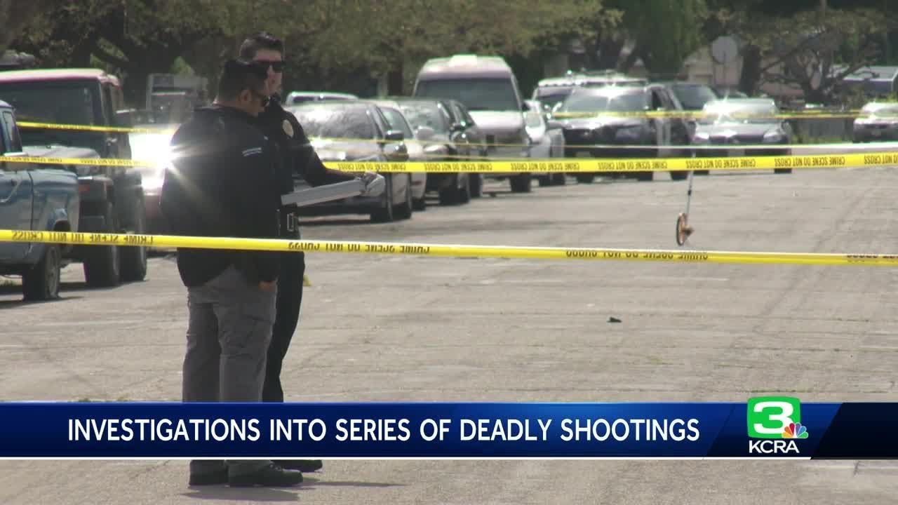 Police investigate series of deadly shootings in Stockton - YouTube