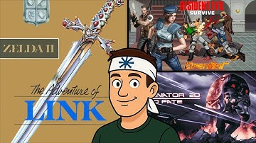 Resident Evil SURVIVE (OpenBOR) • Zelda II • Terminator 2D Dark Fate | Retro Action Live