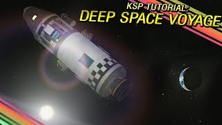 KSP: Entering DEEP SPACE for the first time!