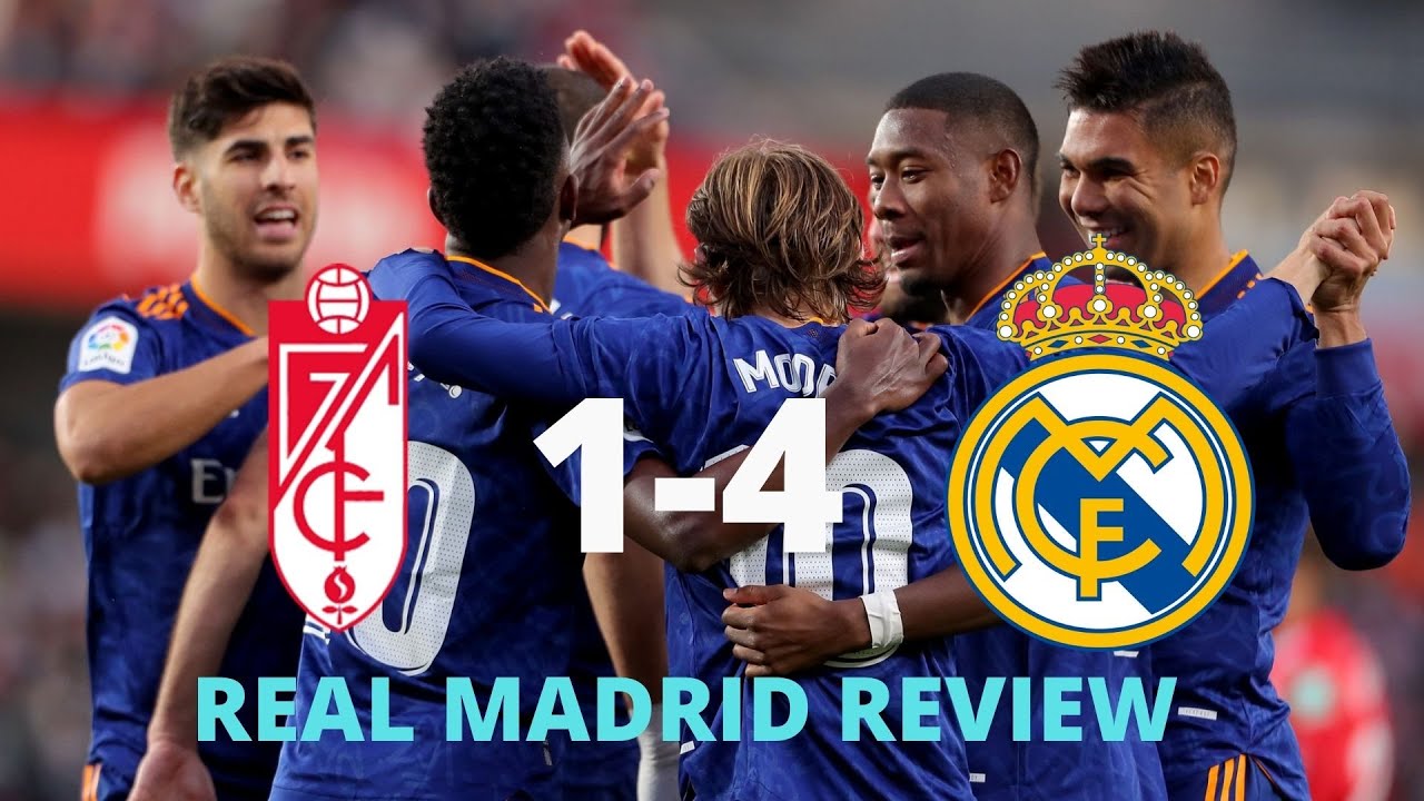 La Liga: Granada 1-4 Real Madrid player ratings