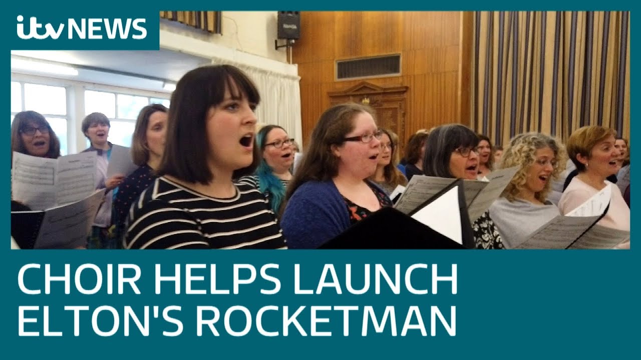 rocketman chords Crouch End Festival Chorus helps fuel soundtrack to Elton John's Rocketman | ITV News