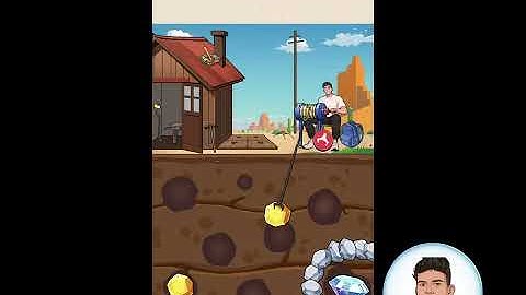 Brain puzzle tricky quest level 60 solution walkthrough ( mining master )