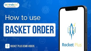 How to Use Basket Order in RocketPlus Web | Tradeplus