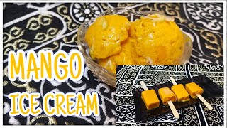 Homemade mango ice cream recipe cooking with tahsin #viral #trending #youtube #asmr