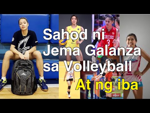 Sahod ni Jema Galanza sa Volleyball magkano nga ba???at ng iba28 June 2019
