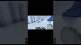 How to Tame a polar bear in Minecraft 😭 | comment below