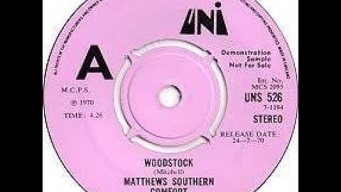Thumbnail of Matthews Southern Comfort Woodstock Lyrics