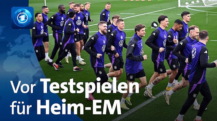 Vor Heim-EM: Fußball-Nationalmannschaft trainiert für Testspiele