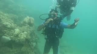 Andaman scuba diving experience #andamansea