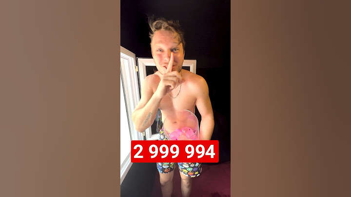 1 Abonné = 1 Ballon d’eau sur la Tête des Youtubeurs