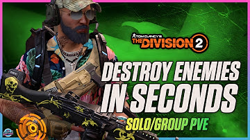 THESE BUILDS ARE UNSTOPPABLE! The Division 2: Solo/Group PVE Pestilence Builds! OBLITERATE ENEMIES!