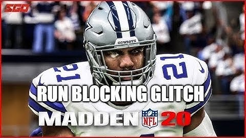Madden 20 Glitches Cheats and Tips - Run Blocking Glitch