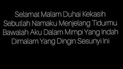 Lirik lagu Evie Tamala - Selamat Malam  - Durasi: 2:31. 