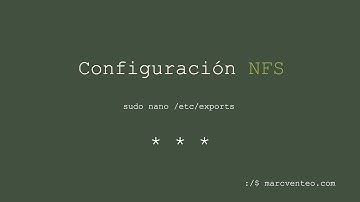 NFS SERVER  ✅  Instalar NFS y configurar recursos | EXPORTS | Ubuntu Server⭐️