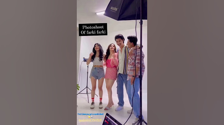Farki farki photoshoot anmol kc \jasita gutung