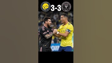 Ronaldo Showed Lionel Messi Who is the Boss  - Al Nassr vs Inter Miami 🥶