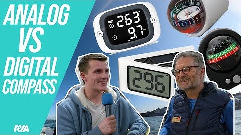 ANALOG VS DIGITAL COMPASS? STEVE COCKERILL & BEN WHALEY at the RYA Dinghy & Watersports Show 2023