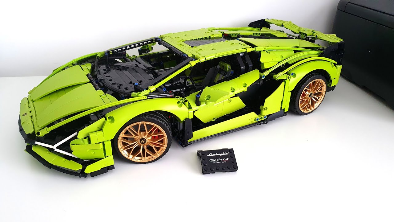 LEGO MOC RC mod Lego Technic Lamborghini Sian FKP 37 42115 without taking  the car apart by SJ_LegoFan