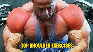 THE MOST EFFECTIVE SHOULDER EXERCISES.