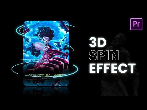 Is 3D SPIN effect POSSIBLE in Premiere Pro?