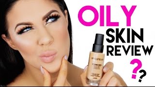 SMASHBOX STUDIO SKIN FOUNDATION FOR OILY SKIN?! | REVIEW + 12 HOUR WEAR TEST!! screenshot 5