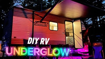 Light Up The Night! - How To Install LED Lights Under Your RV Step By Step