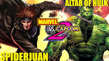 MvC2 Mvci Umvc3 SPIDERJUAN vs ALTAR OF HULK  (Fightcade) pt 2