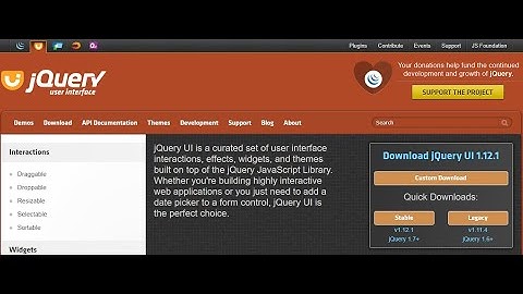 FPT Polytechnic, Lý thuyết 7 - Phần 2 | Hướng dẫn sử dụng JQuery UI trên trang web