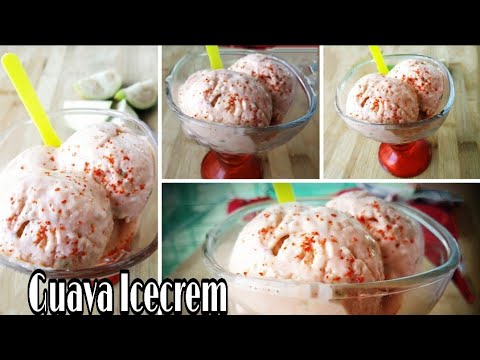 100% Natural Guava Ice-Cream Recipe। No-Fire Ice-Cream Recipe। अमरूद/पेरू की स्वादिष्ट आइसक्रीम