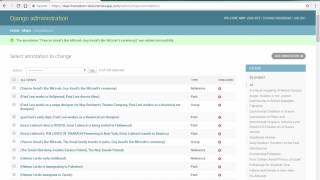 Create Annotation between two Events