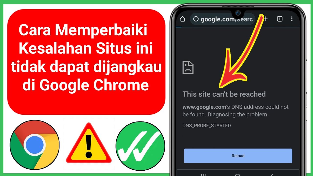 Cara Memperbaiki Kesalahan Situs Ini Tidak Dapat Dijangkau Di Google