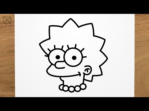 Video: Cách Vẽ Lisa Simpson