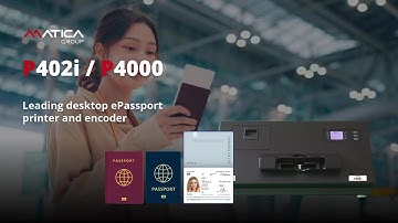 P402i / P4000: Compact solution for secure distributed issuance of ePassports