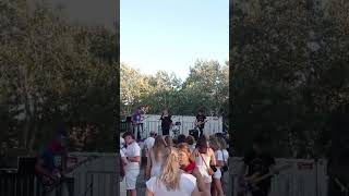  4 Rock Pils Cover Anfiteatro Fiestas Barain concert    rocknroll metal