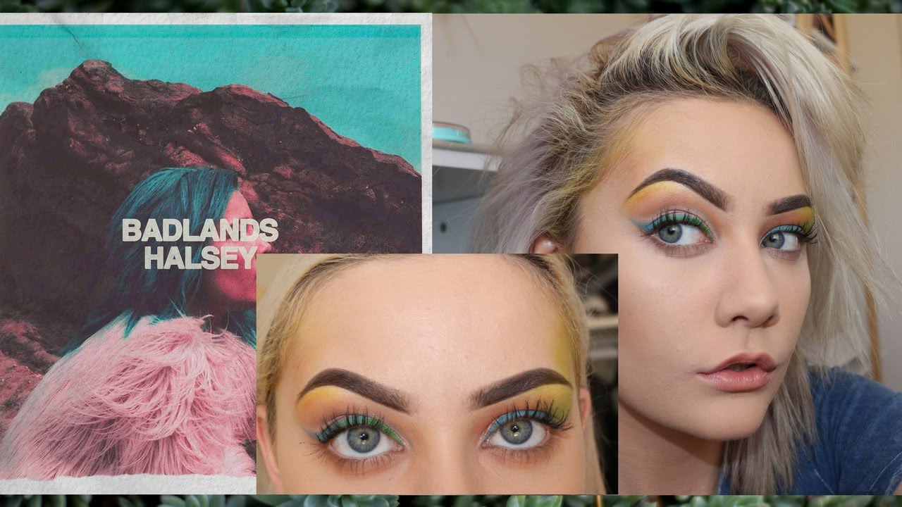 HALSEY Cover Art Inspired Makeup No Voiceover YouTube