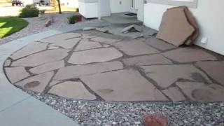 Installing a flagstone patio 303-255-5554 purchase diamond blades
here- http://bit.ly/yn2drc
http://www.patioandhomeimprovementdesign.com we're getting ready...
