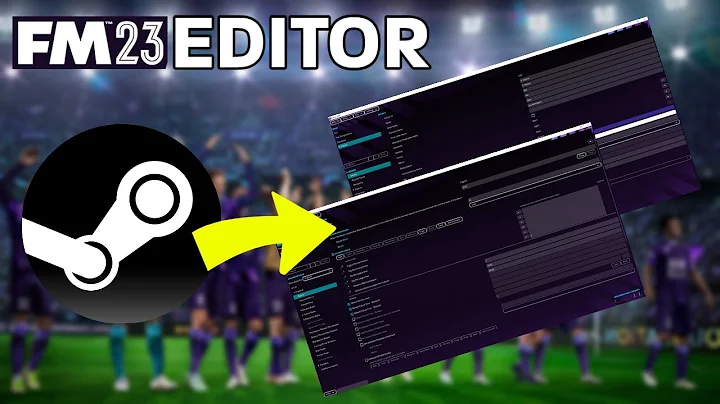 How to get the pre-game FM23 EDITOR for STEAM