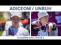 Audrey Adiceom v Lisa Unruh – recurve women bronze | Lausanne 2021 Hyundai Archery World Cup S2