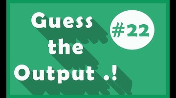 Guess The Output Series (#22) | C Language