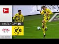 2x Haaland, 1x Sancho | RB Leipzig - Borussia Dortmund | 1-3 | All Goals | MD 15