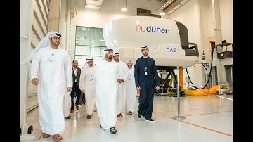flydubai Chairman visits new Flight Training centre