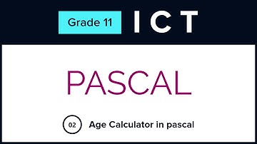 ol ict pascal - variables and data types in sinhala