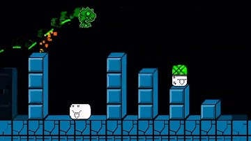 Syobon Action by Sweetdude (Easy Demon) (All Coins) | Geometry Dash